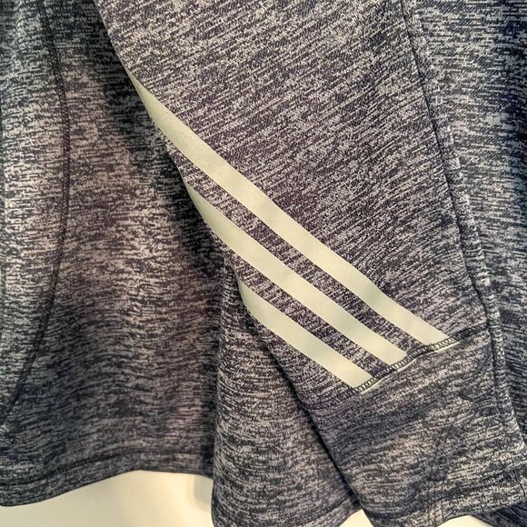 Adidas Women's Golf Brushed Terry Heather Quarter-Zip Pullover Size M - Picture 3 of 7